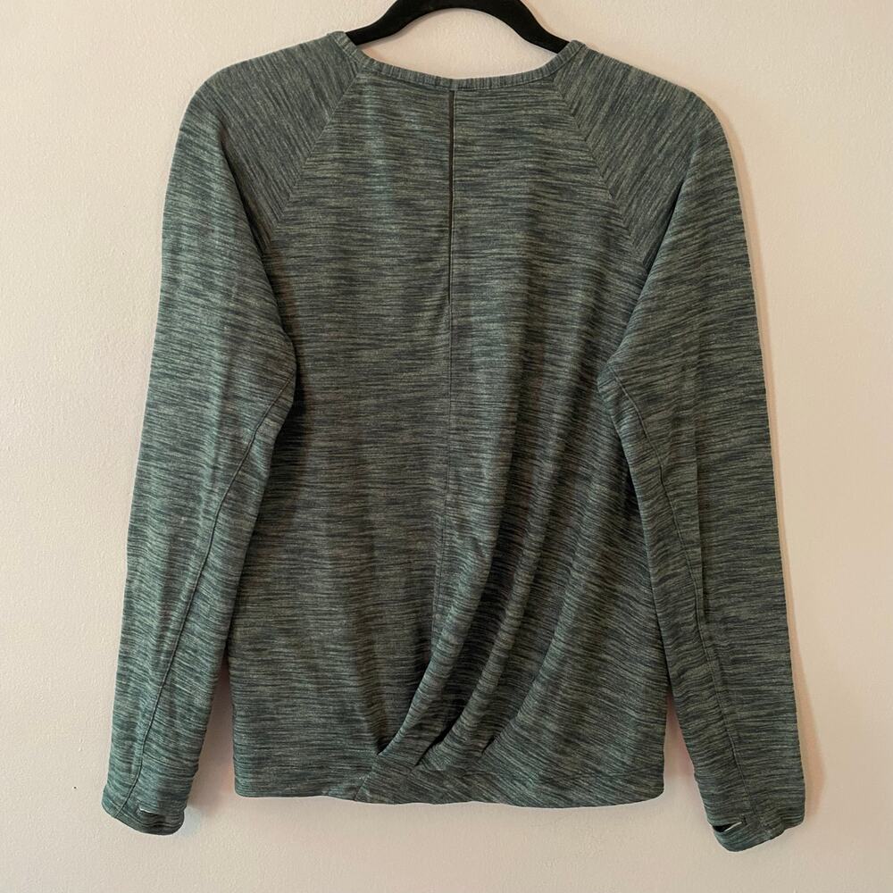 Lululemon Green Go City Pullover Crewneck Lightweight Loungewear Women's size 4 - Picture 9 of 12